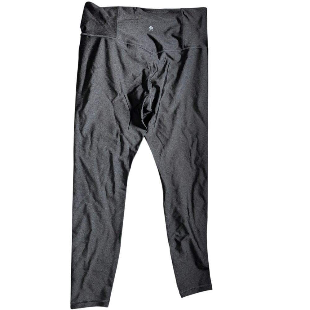 Athleta Elation Sheen Tight Leggings Black Size Large Activewear Yoga Pants